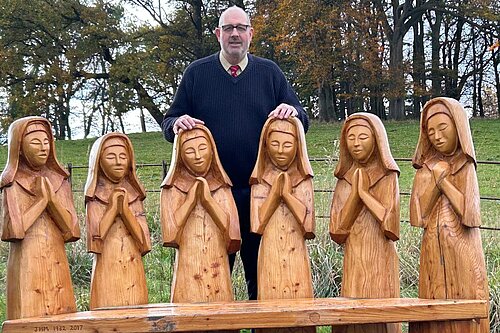 Adrian with Nunthorpe Nuns