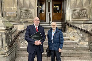 Adrian Walker and Morgan McClintock