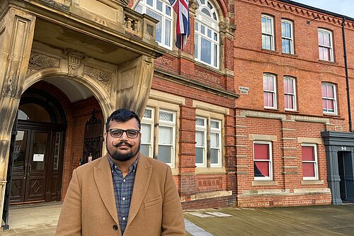 Lib Dem candidate Mo Waqas